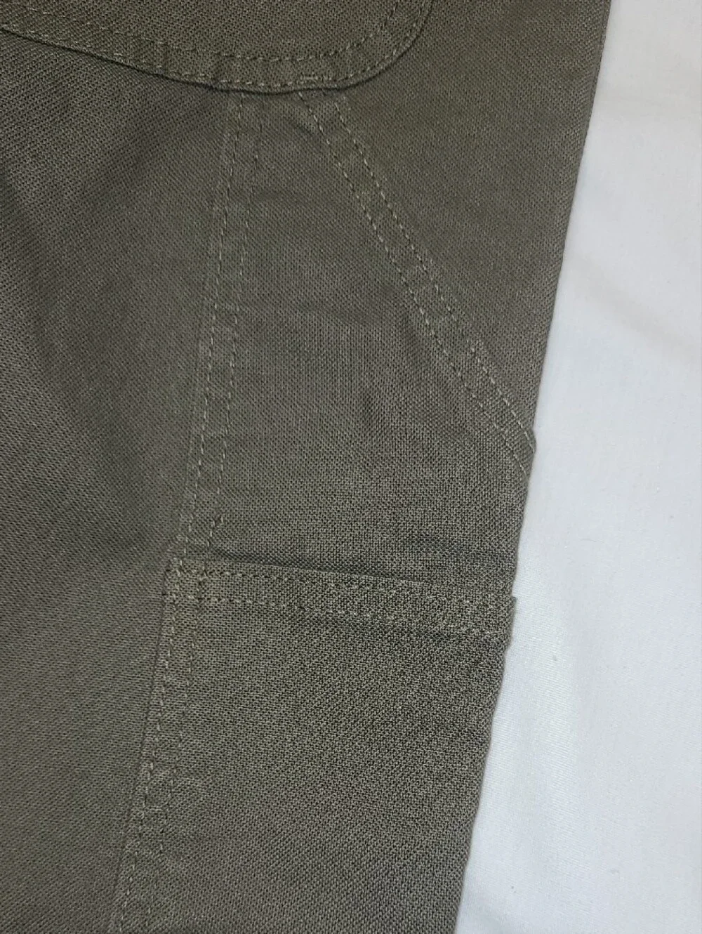 Dickies Flex Olive Men's Duck Carpenter Relaxed Fit Pants utility grunge 42x32